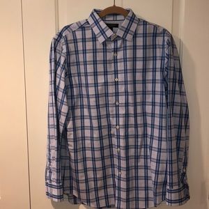 Banana Republic Men’s Plaid Dress Shirt